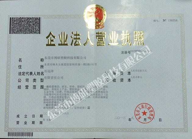 企业法人营业执照